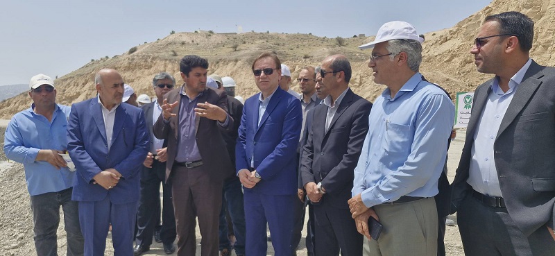 پیشرفت فیزیکی سد دشت پلنگ به ۵۱ درصد رسید